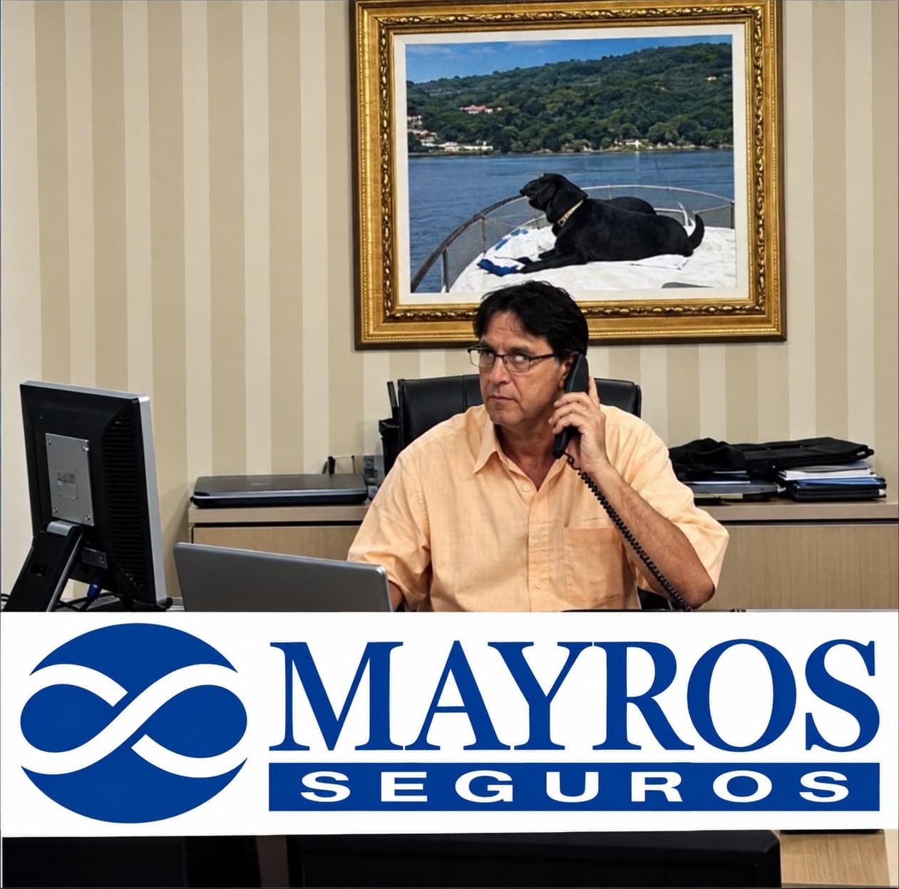 Foto de Pedro Atila Garcia Racca, fundador da Mayros Seguros